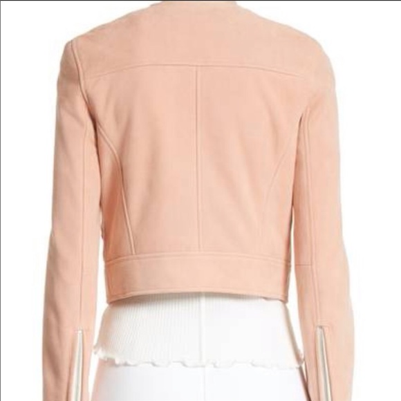 Rag and Bone sunset Hollander suede moto jacket - Picture 5 of 8